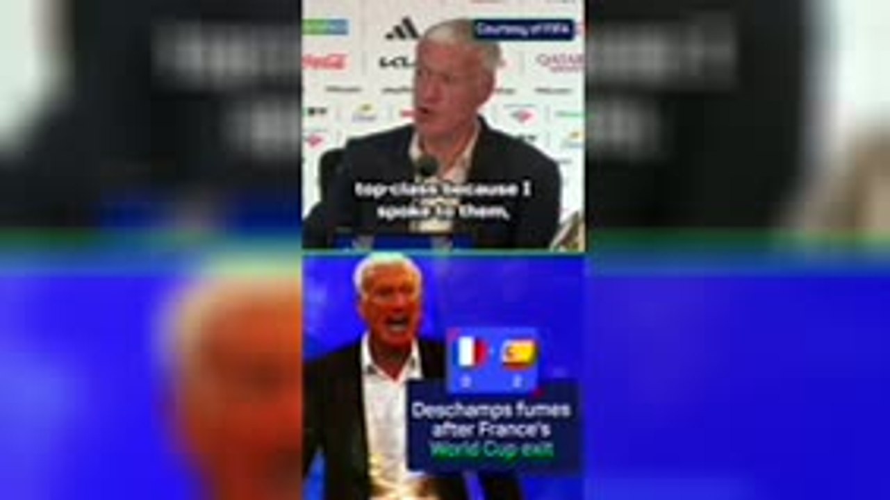 Was the referee good enough for a World Cup semi-final? - Deschamps