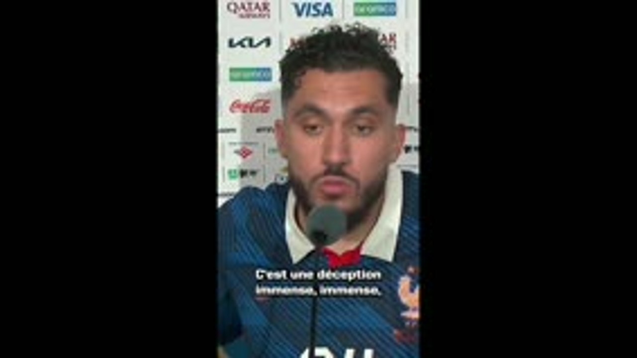 Bleus - Cherki : “On n’a pas perdu contre l’arbitre, contre l’Espagne, on a perdu contre nous-mêmes”