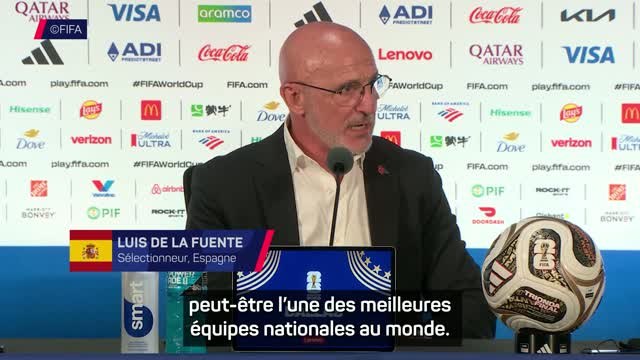 Espagne - Pour de la Fuente, c’est “le meilleur collectif au monde” qui a battu la France