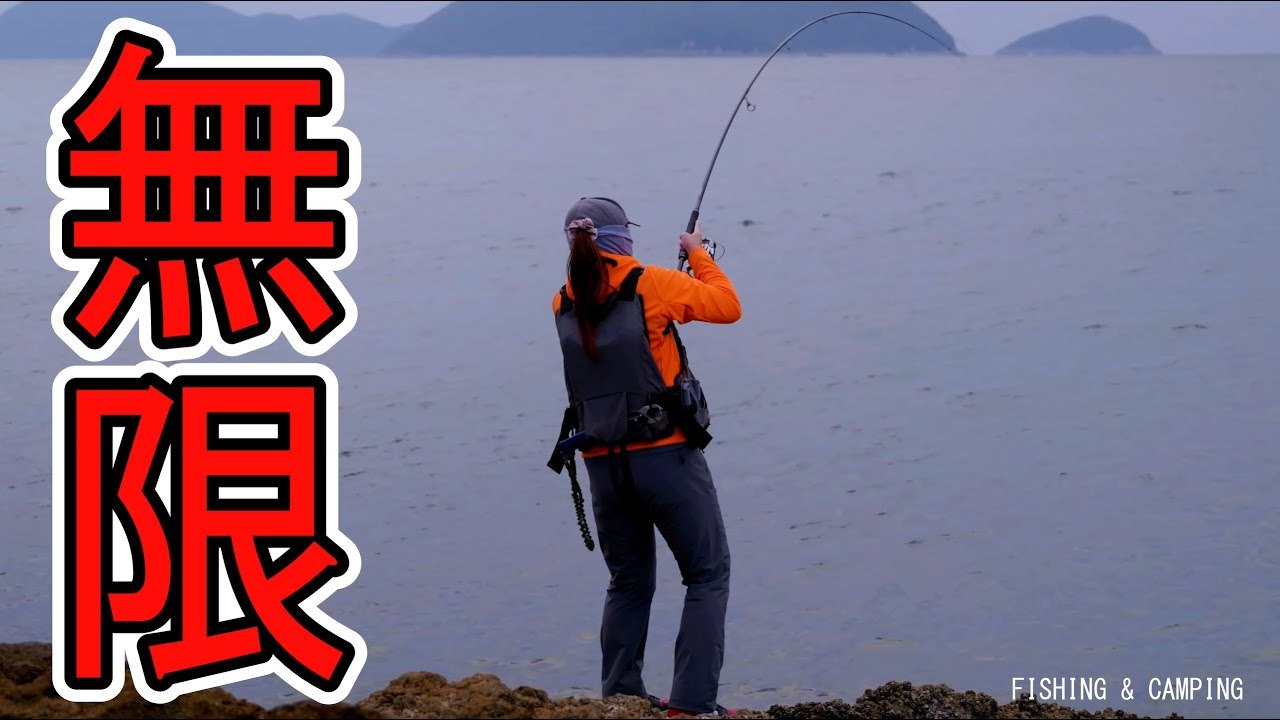 【餌より釣れる！！】絶対に釣れる禁断の最強アイテムを使って女が釣りをしたら真冬の海で次から次へと無限に魚が乱舞する驚異的な結果が凄すぎた！！│釣り│fishing│catchandcook