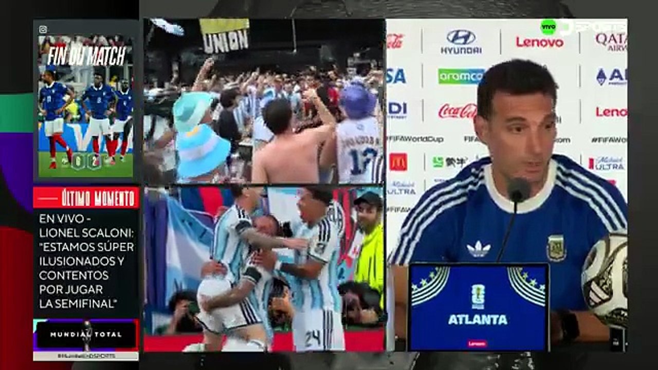 Scaloni: "Mañana vamos a dejar hasta la última gota de sudor para pasar"
