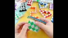 24 Blocks Magic Speed Cubes – Mini Snake Cube Puzzle Toy