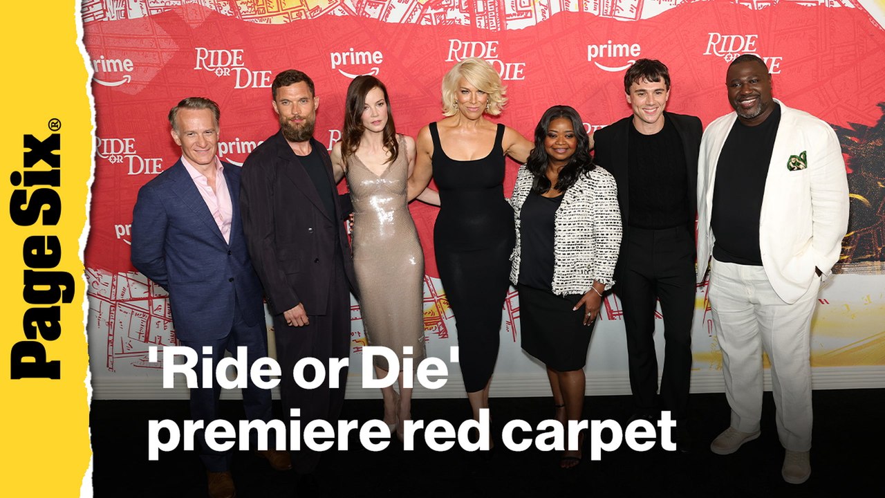 Hannah Waddingham, Octavia Spencer and more attend the 'Ride or Die' premiere