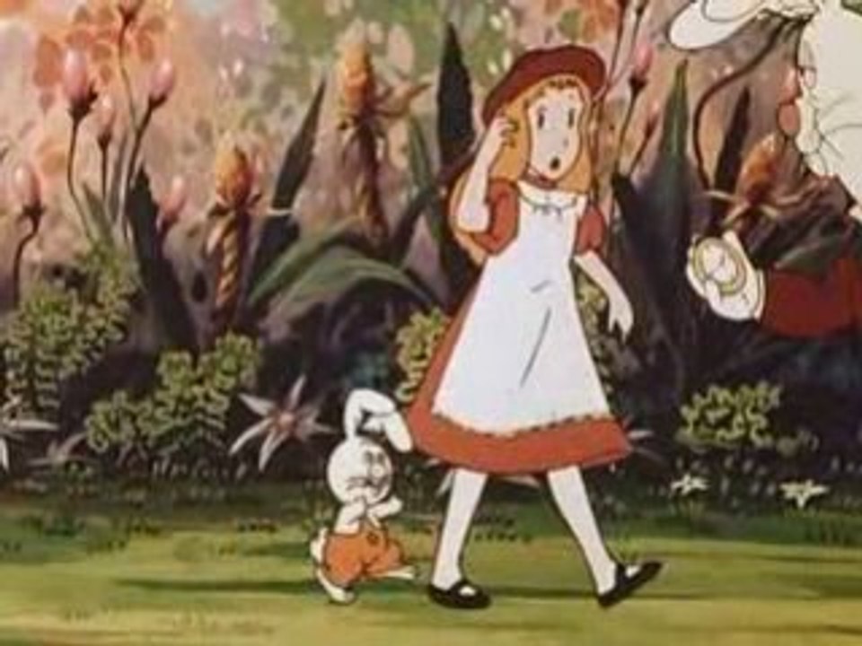 Alicia en el país de las maravillas (inicio portugués)