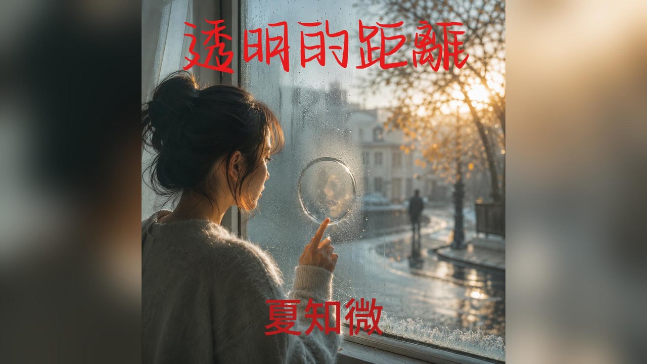 夏知微-透明的距離『想要靠近又想退後的糾結在每一個深夜裡慢慢堆疊你總是帶著笑意沒發現我的世界正在為你改變』#夏知微 #透明的距離【動態歌詞/Lyrics Video】