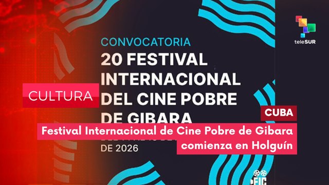 CULTURA EC | Reporte | Comienza en Holguín el Festival Internacional de Cine Pobre de Gibara