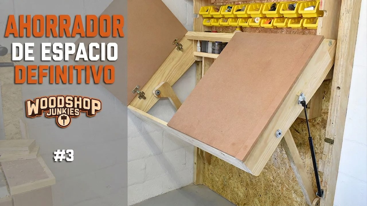 ¡Ahorra espacio en tu taller! Apertura suave y con seguro - Parte 3