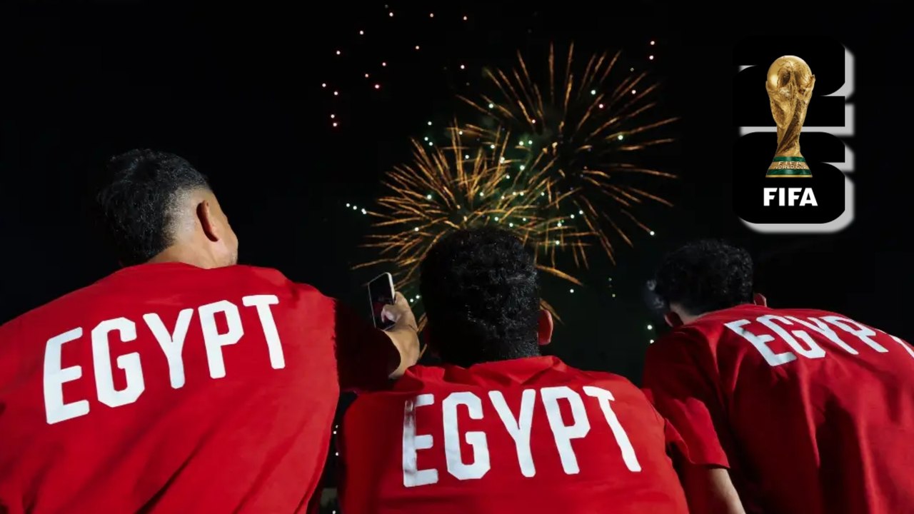 Selección de Egipto regresa a casa y la fiesta se hizo presenta