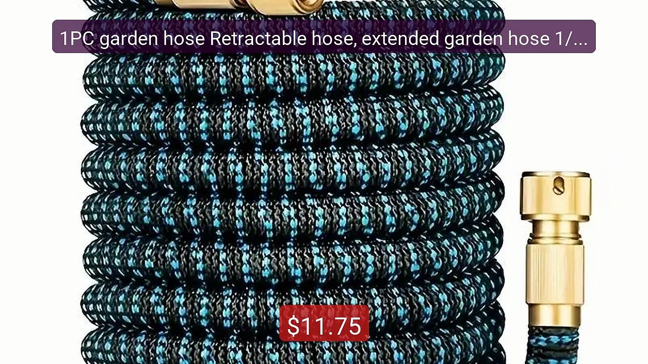 1PC garden hose Retractable hose, extended garden hose 1/2 di... -- Amazing Value 2026 | Must Have!