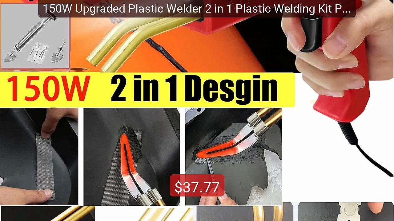 150W Upgraded Plastic Welder 2 in 1 Plastic Welding Kit Plasti... -- Best Buy 2026 | Great Quality!