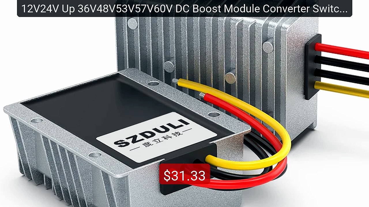 12V24V Up 36V48V53V57V60V DC Boost Module Converter Switch Pow... -- Best Buy 2026 | Great Quality!
