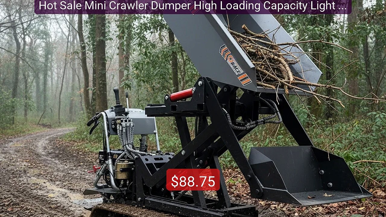Hot Sale Mini Crawler Dumper High Loading Capacity Light Duty Dump ... -- Top Rated 2026 | Buy Now!