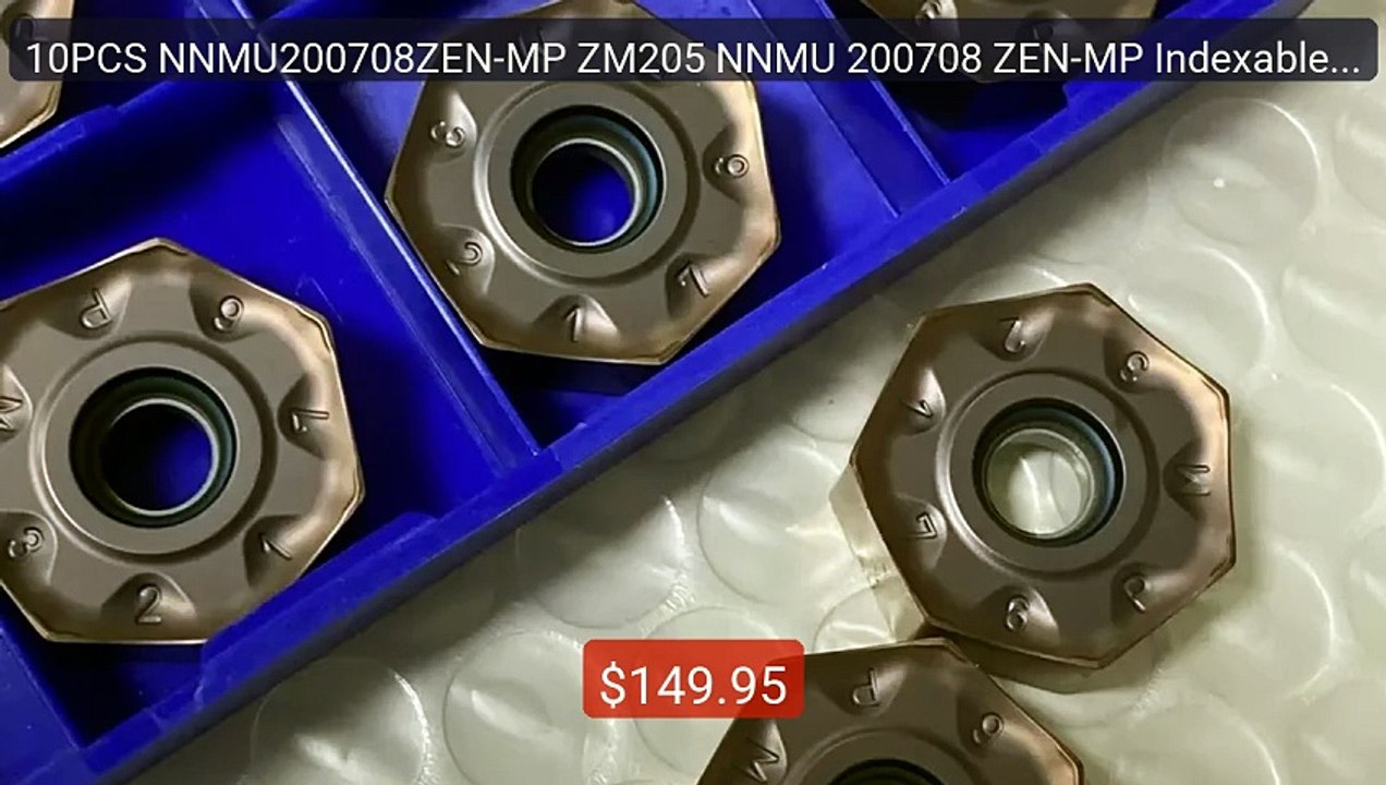 10PCS NNMU200708ZEN-MP ZM205 NNMU 200708 ZEN-MP Indexable CNC Carb... -- Best Deal 2026 | Shop Now!