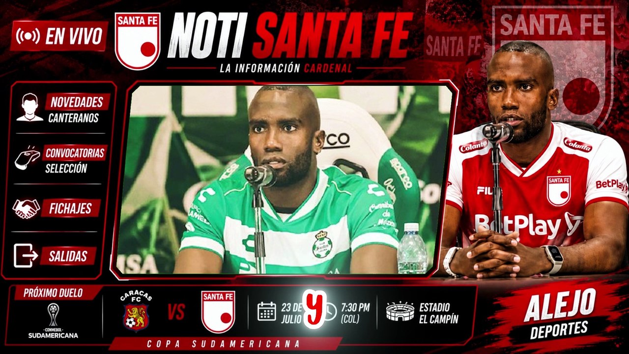 🔥 Santa Fe mueve el mercado | Kevin Balanta, cantera y duelo ante Caracas