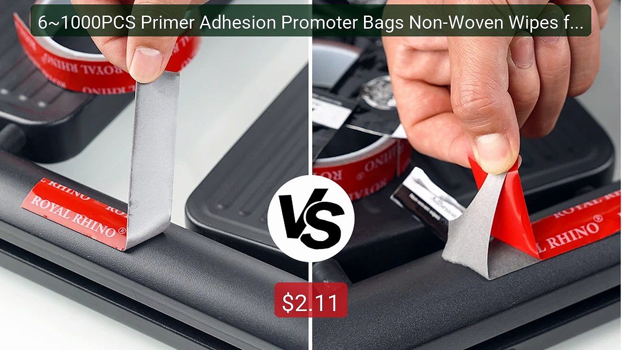 6~1000PCS Primer Adhesion Promoter Bags Non-Woven Wipes for Double ... -- Top Rated 2026 | Buy Now!