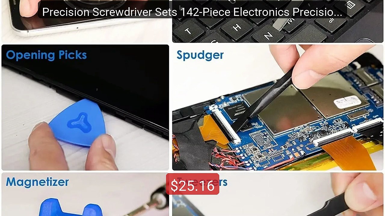 Precision Screwdriver Sets 142-Piece Electronics Precision Sc... -- Amazing Value 2026 | Must Have!