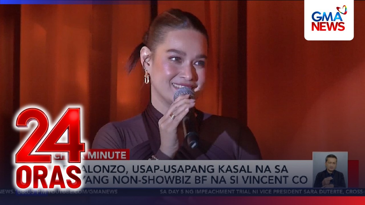 Bea Alonzo, usap-usapang kasal na sa kanyang non-showbiz BF na si Vincent Co  | 24 Oras