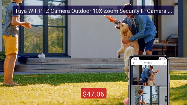 Tuya Wifi PTZ Camera Outdoor 10X Zoom Security IP Camera 5MP F... Hot Deal 2026 | Limited Offer!