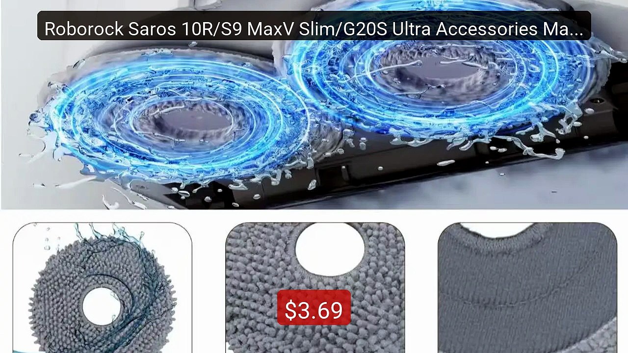 Roborock Saros 10R/S9 MaxV Slim/G20S Ultra Accessories Main... -- Top Pick 2026 | Unbeatable Price!