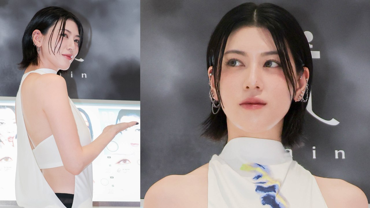 미요시 아야카(Miyoshi Ayaka), 기립근 드러낸 백리스 패션 #미요시아야카 #miyoshiayaka #みよしあやか #三吉彩花