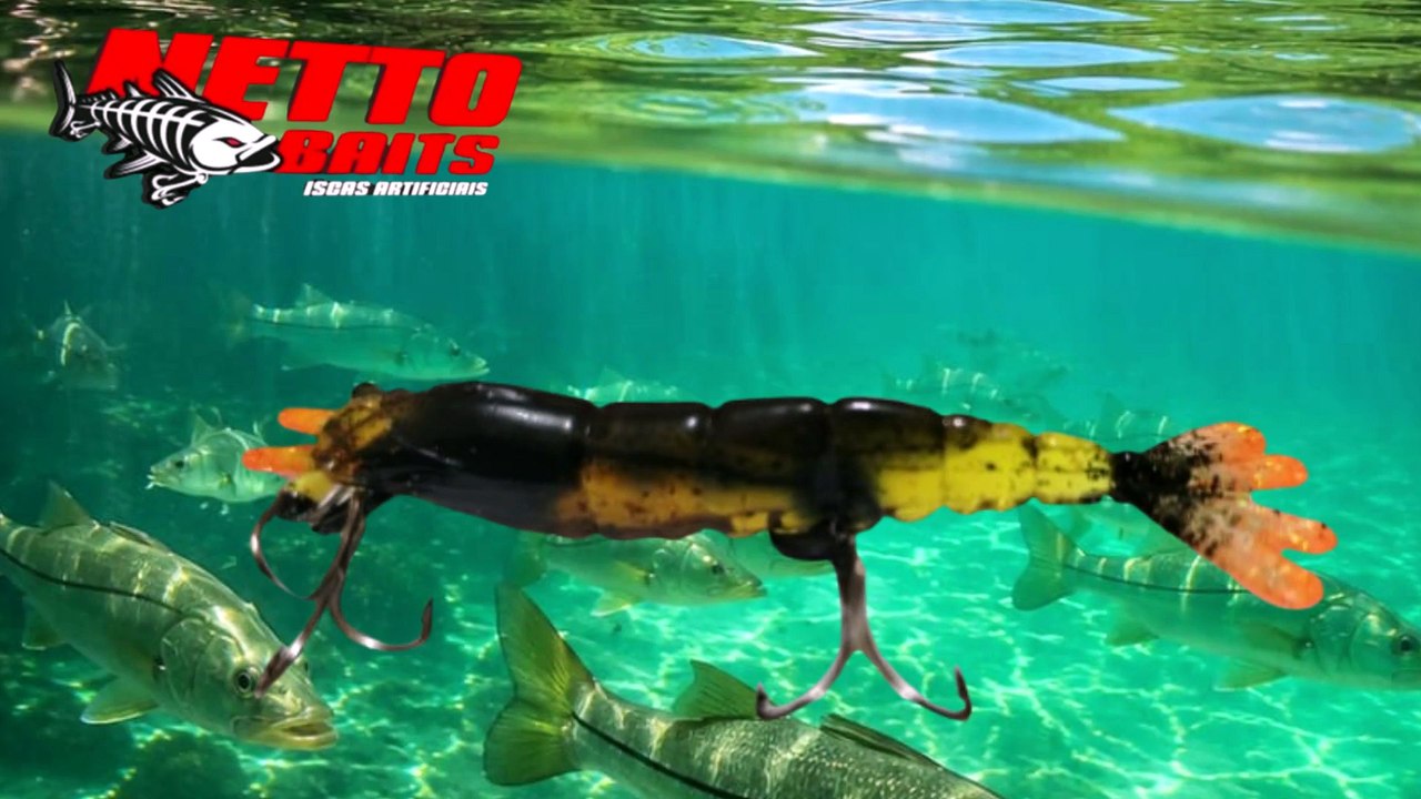 Camarões plug da Netto baits