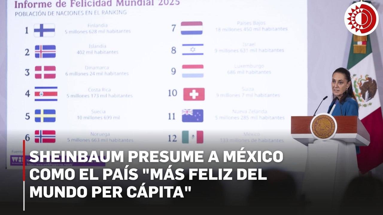 Sheinbaum responde a campañas opositoras: "La gente vive mejor con el cambio"