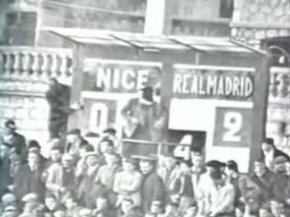 Nice-Real Madrid Coupe des clubs champions 1960