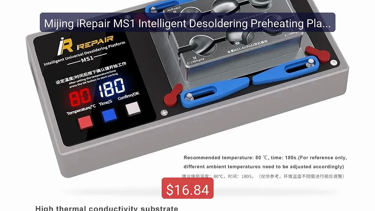 Mijing iRepair MS1 Intelligent Desoldering Preheating Platfor... -- Amazing Value 2026 | Must Have!