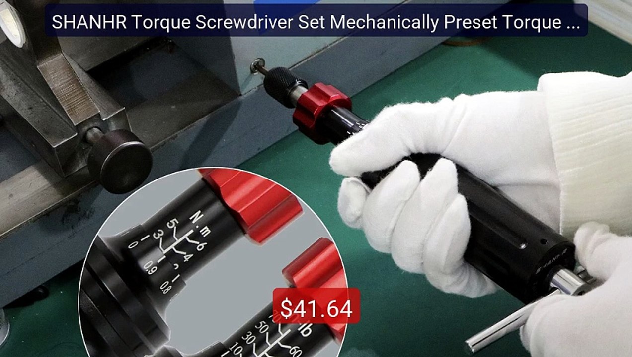SHANHR Torque Screwdriver Set Mechanically Preset Torque Screwdriv... -- Best Deal 2026 | Shop Now!