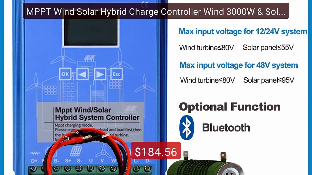 MPPT Wind Solar Hybrid Charge Controller Wind 3000W & Solar 3000W ... -- Best Deal 2026 | Shop Now!