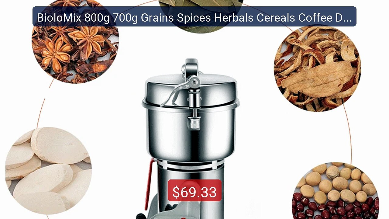 BioloMix 800g 700g Grains Spices Herbals Cereals Coffee Dry... -- Top Pick 2026 | Unbeatable Price!