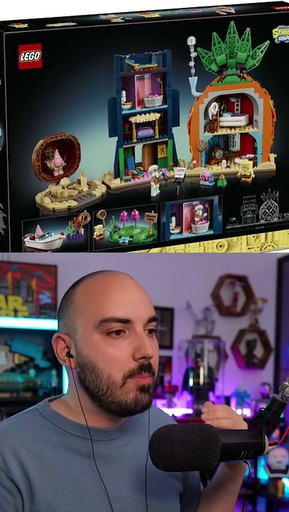 Un LEGO Bob l'Eponge
