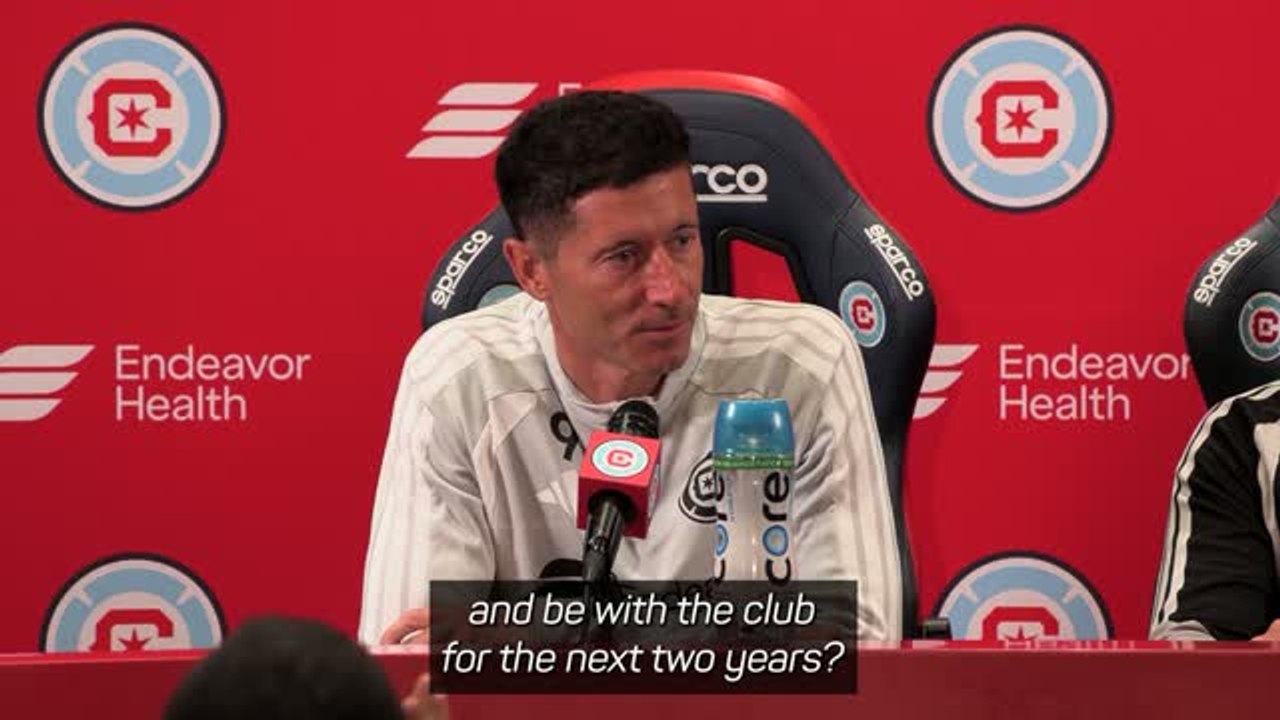 It's football, not soccer! - Lewandowski calls out reporter after MLS move