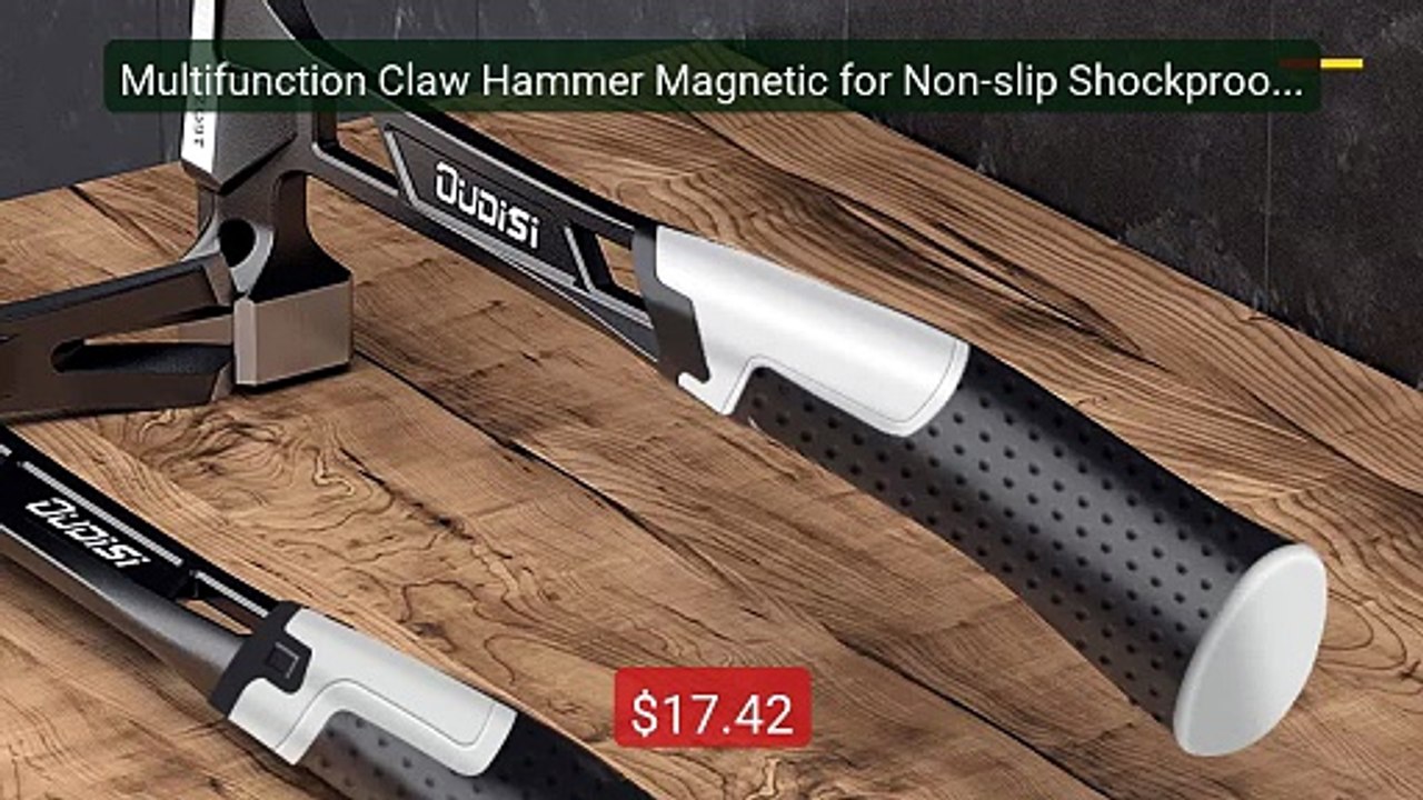 Multifunction Claw Hammer Magnetic for Non-slip Shockproof Ste... -- Hot Deal 2026 | Limited Offer!
