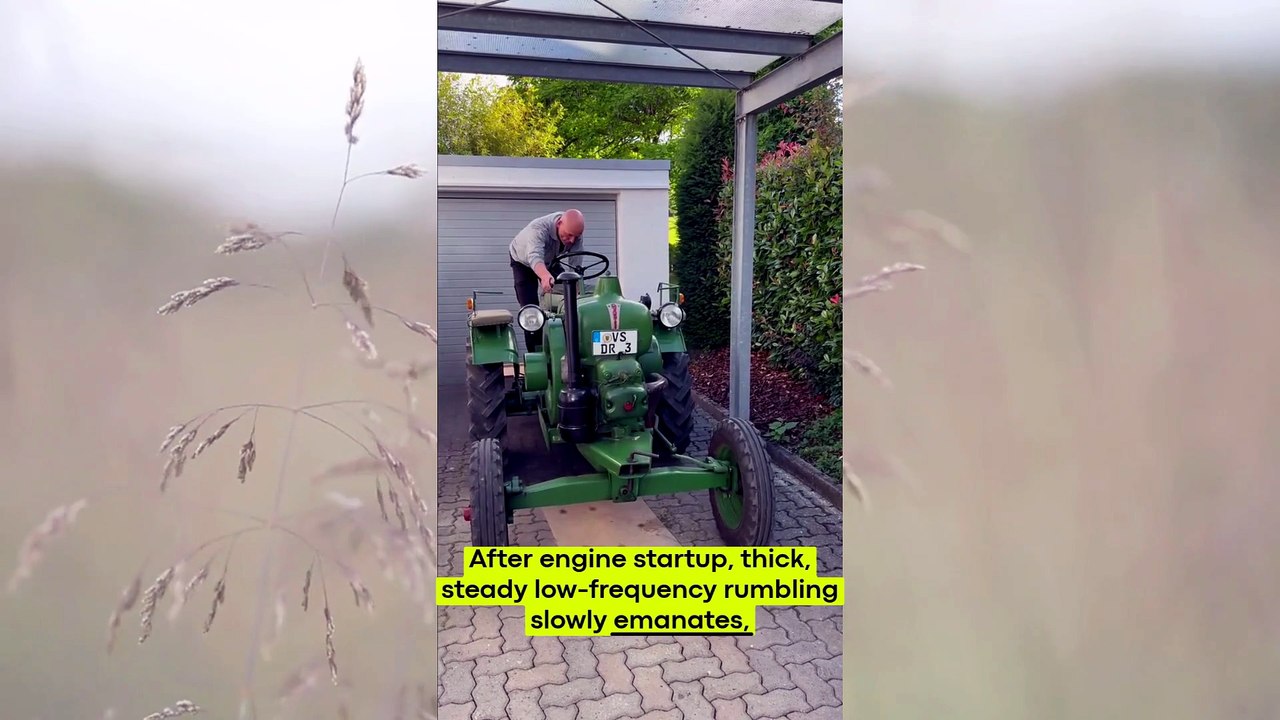87-Year-Old Tractor Still Works Perfectly — The Genius Engineering Behind the Lanz Bulldog