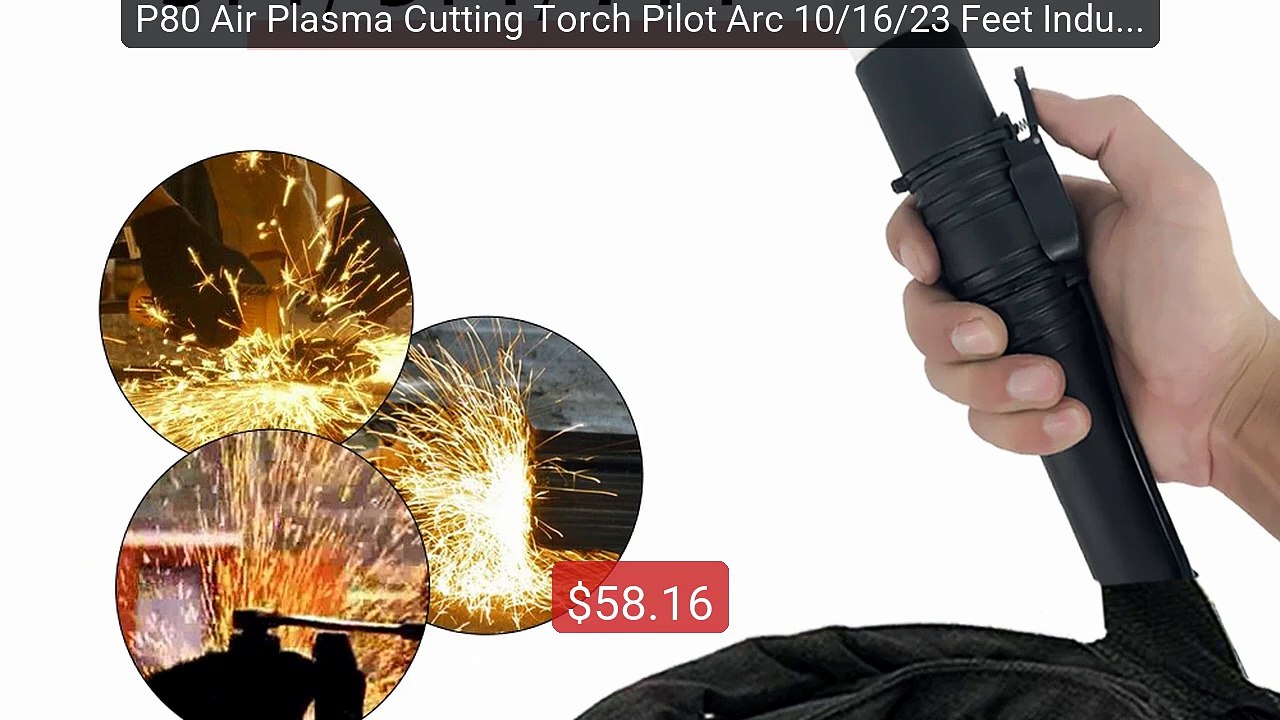 P80 Air Plasma Cutting Torch Pilot Arc 10/16/23 Feet Industrial Gr... -- Best Deal 2026 | Shop Now!