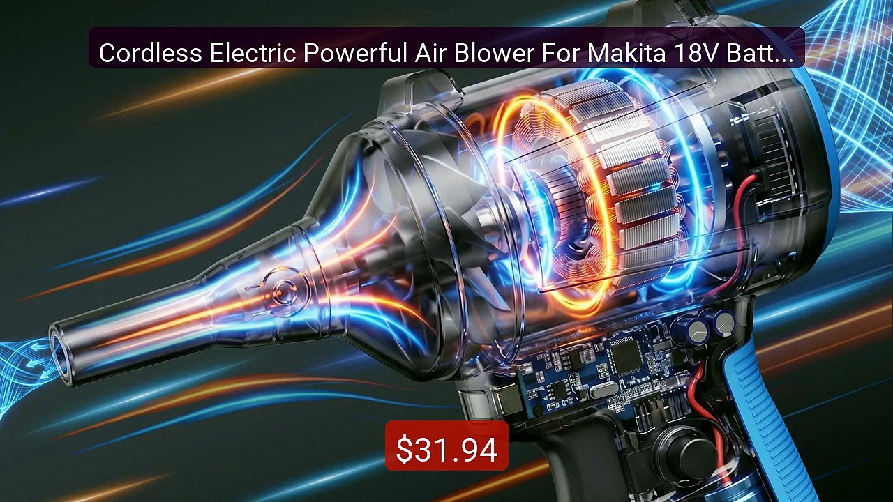 Cordless Electric Powerful Air Blower For Makita 18V Battery Porta... -- Best Deal 2026 | Shop Now!