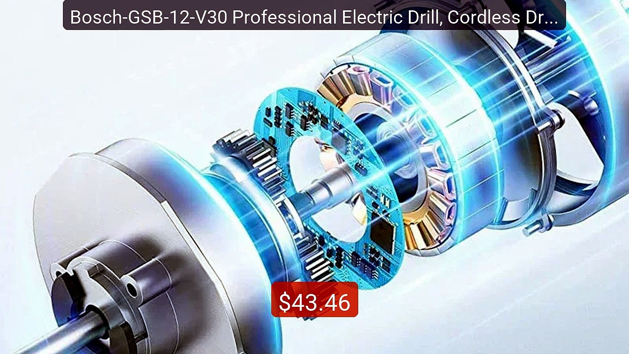 Bosch-GSB-12-V30 Professional Electric Drill, Cordless Driver,... -- Hot Deal 2026 | Limited Offer!