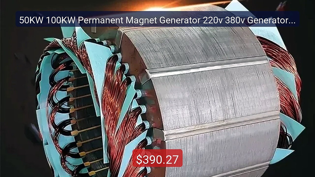 50KW 100KW Permanent Magnet Generator 220v 380v Generator Set Free... -- Best Deal 2026 | Shop Now!