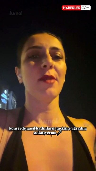 Konserde yaşadıkları gündem oldu: Erkekler, sizi artık anlıyorum