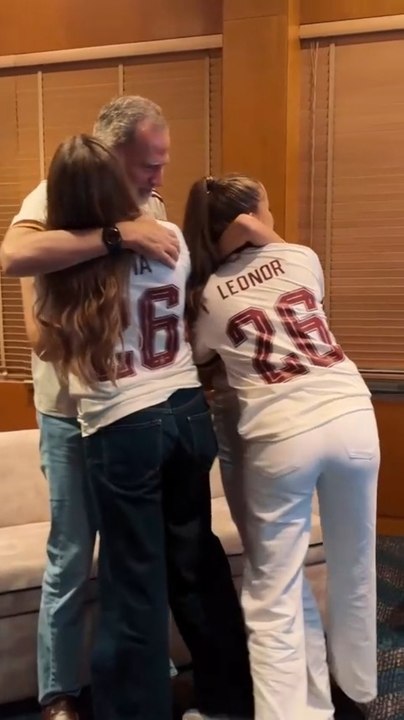 El rey y su familia vibran con la victoria de España frente a Francia en el Mundial