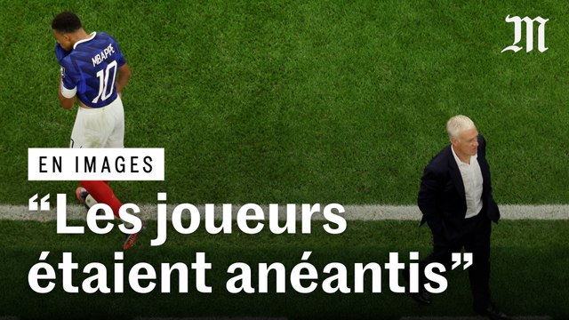 Didier Deschamps et les Bleus réagissent après la défaite face à l’Espagne en Coupe du monde