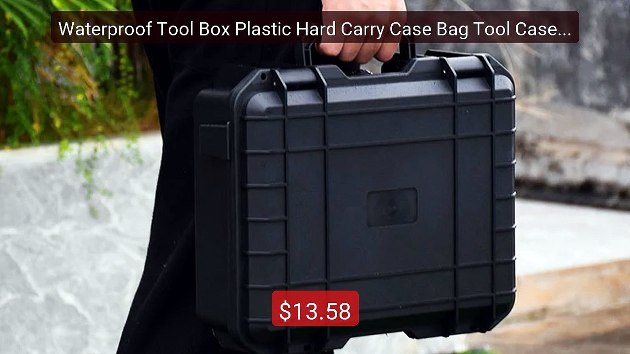 Waterproof Tool Box Plastic Hard Carry Case Bag Tool Case Storage ... -- Best Deal 2026 | Shop Now!