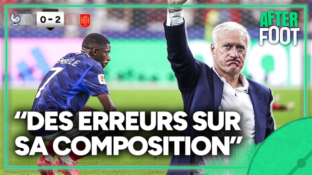 France 0-2 Espagne : "J'aurais aimé un big bang de la part de Deschamps" proteste Acherchour