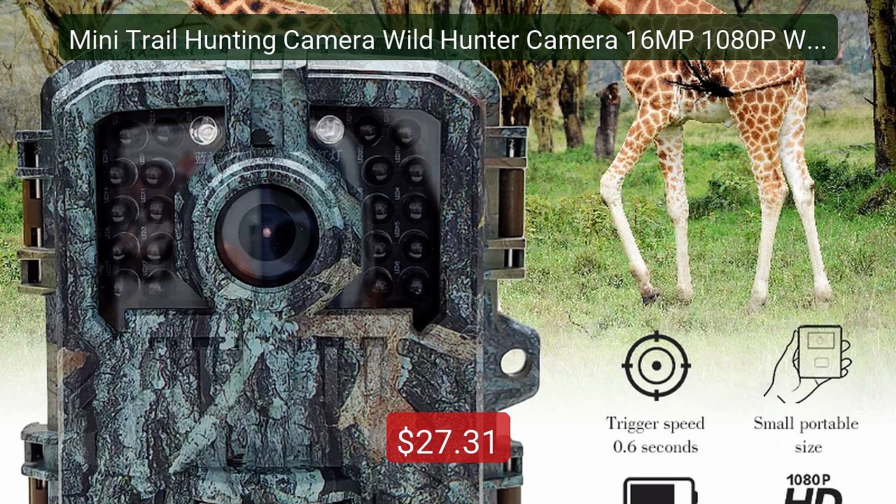 Mini Trail Hunting Camera Wild Hunter Camera 16MP 1080P Wildli... -- Best Buy 2026 | Great Quality!