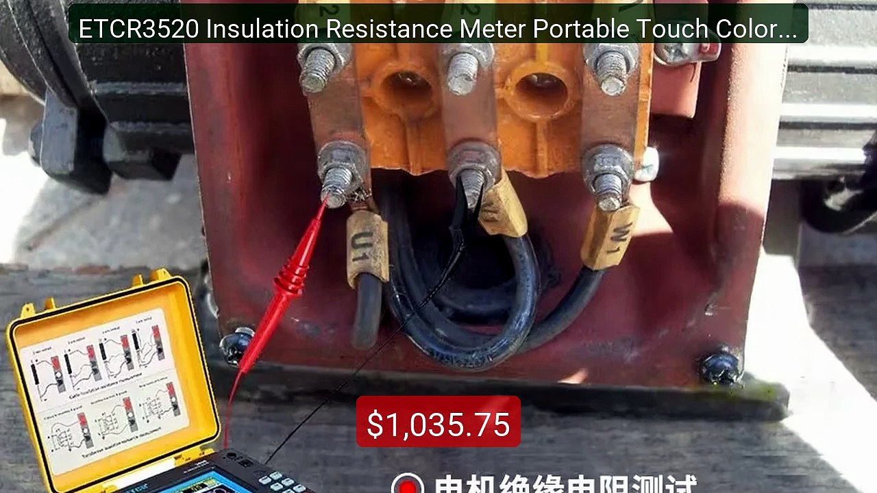 ETCR3520 Insulation Resistance Meter Portable Touch Color Screen 15... -- Top Rated 2026 | Buy Now!