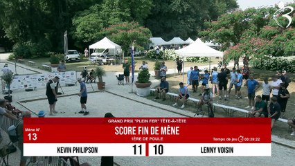 Grand Prix "Plein Fer" tête-à-tête de pétanque