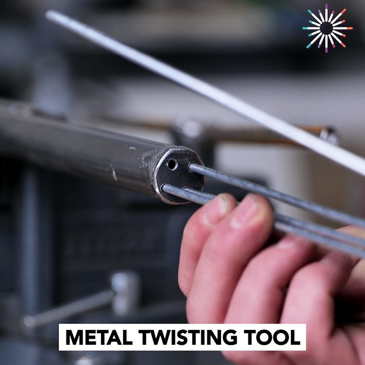 Making perfect metal spirals 🔧🌀