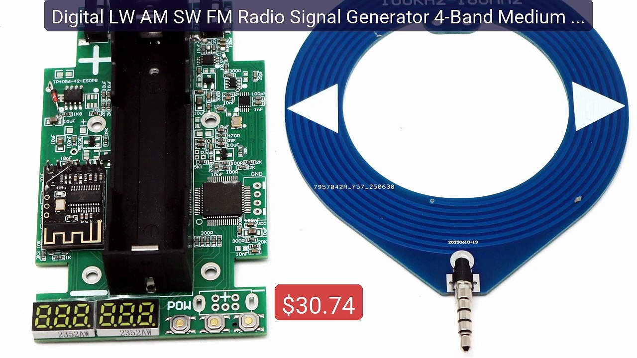 Digital LW AM SW FM Radio Signal Generator 4-Band Medium short... -- Hot Deal 2026 | Limited Offer!