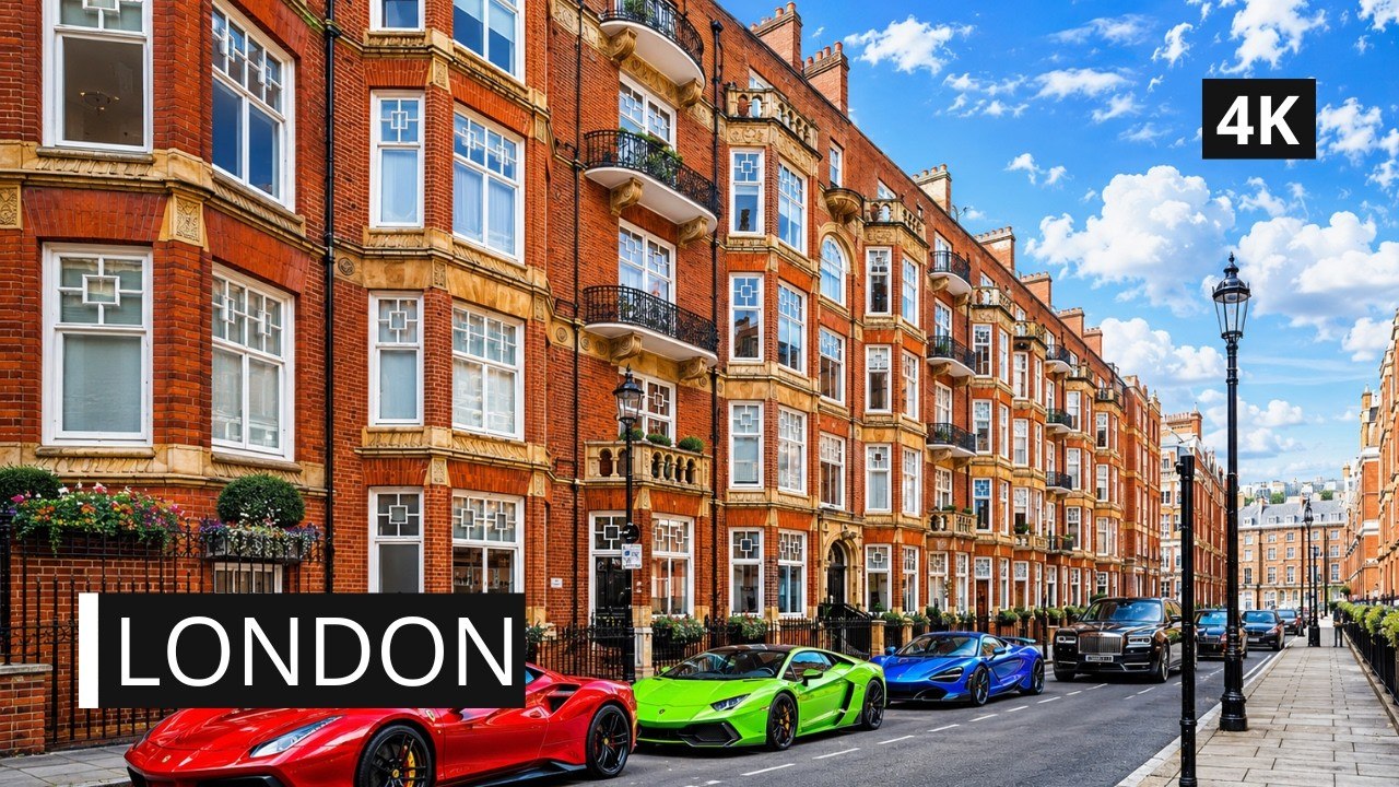 4K London Walk: Exploring Marylebone & Baker Street (Beautiful Morning)